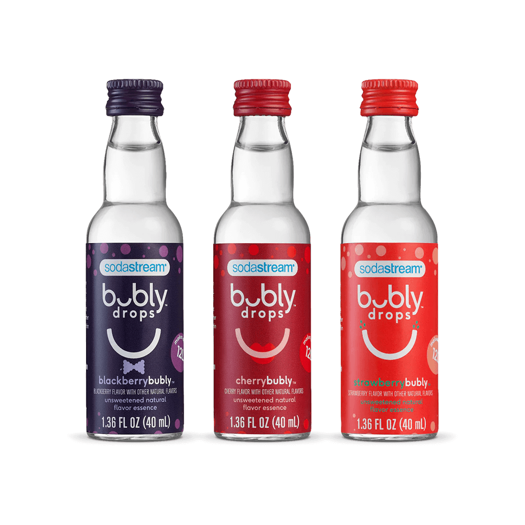 Sodastream bubly drops® Berry Bliss Variety Natural Flavor Essence 3 Pack 40ml - final sale