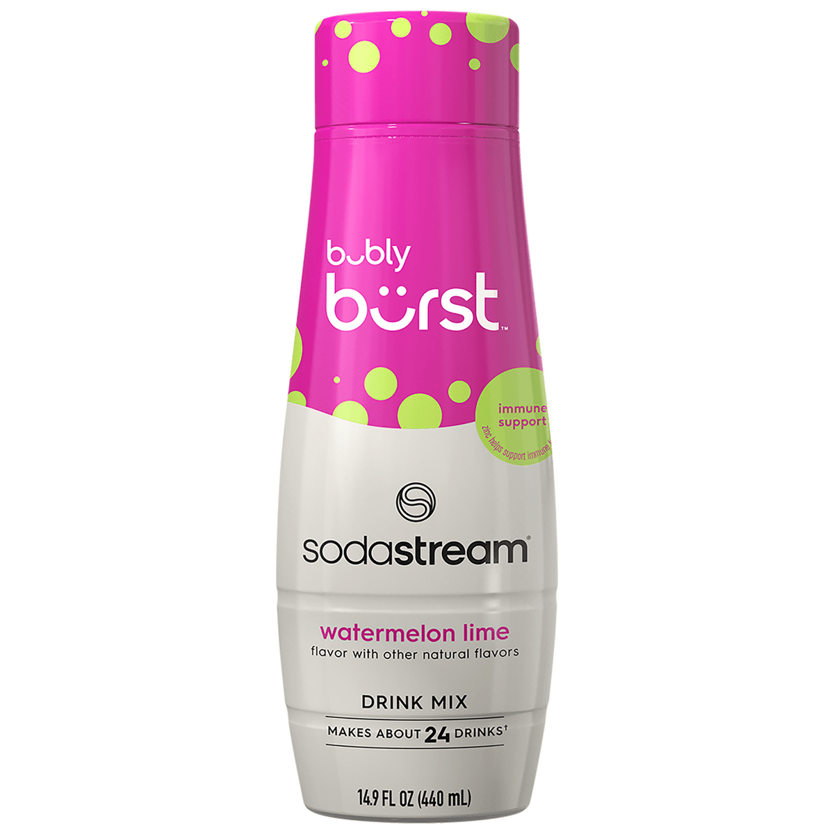 Sodastream bubly burst® Watermelon Lime Drink Mix 440ml