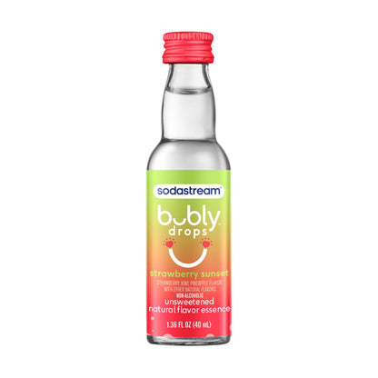 Sodastream bubly drops® Strawberry Sunset Natural Flavor Essence 40ml