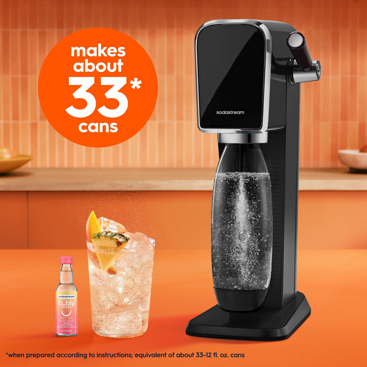 Sodastream bubly drops® Bellini Bliss Natural Flavor Essence 40ml