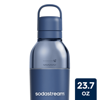 Sodastream Fizz & Go™ Easy Mix Insulated Stainless Steel Bottle Storm Blue 23.7 oz - Reward