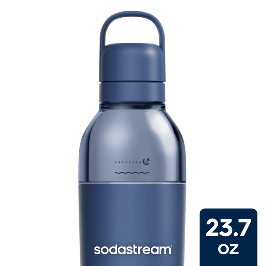 Sodastream Fizz & Go™ Easy Mix Insulated Stainless Steel Bottle Storm Blue 23.7 oz - Reward