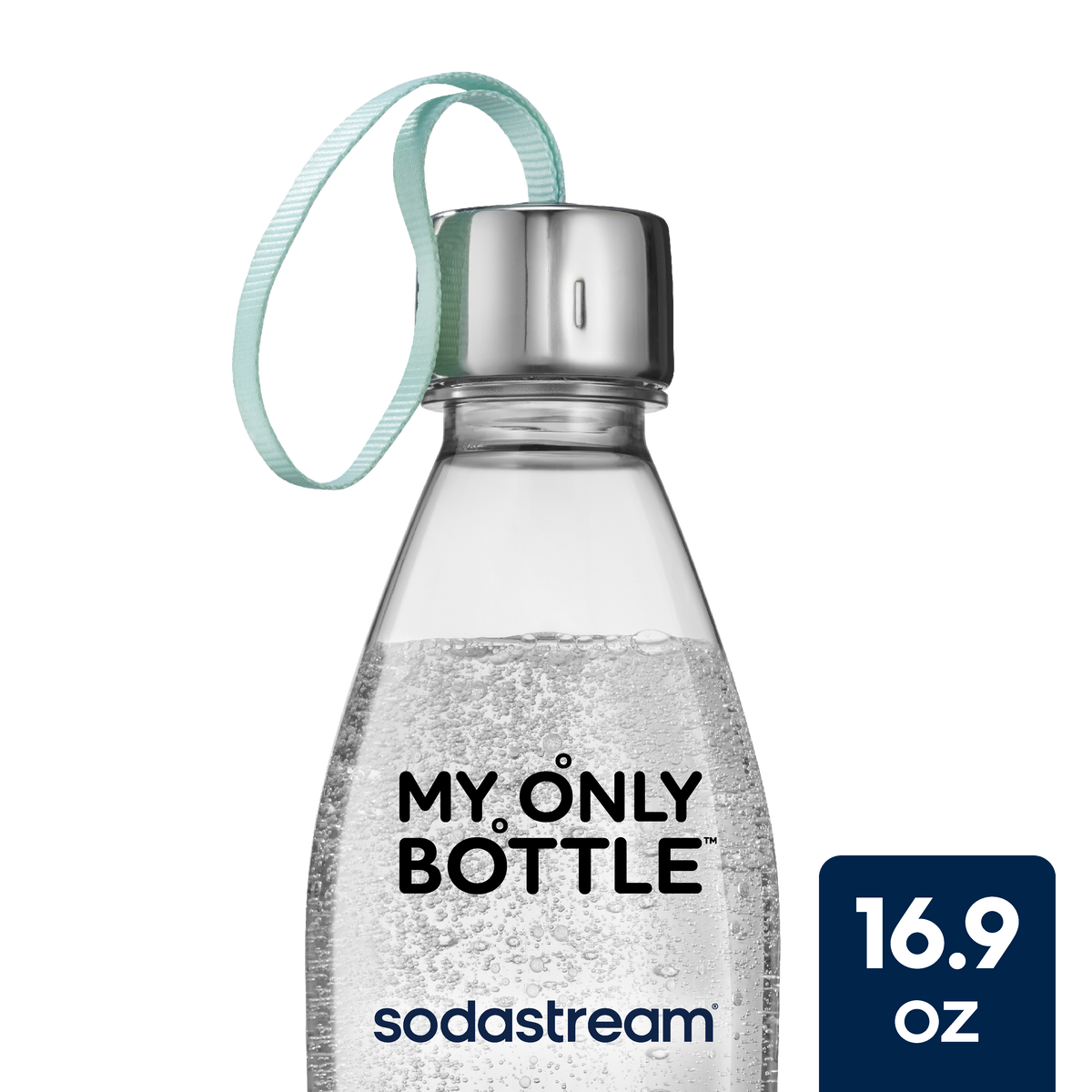 Sodastream My Only Bottle Loop Cap Icy Blue 16.9 oz