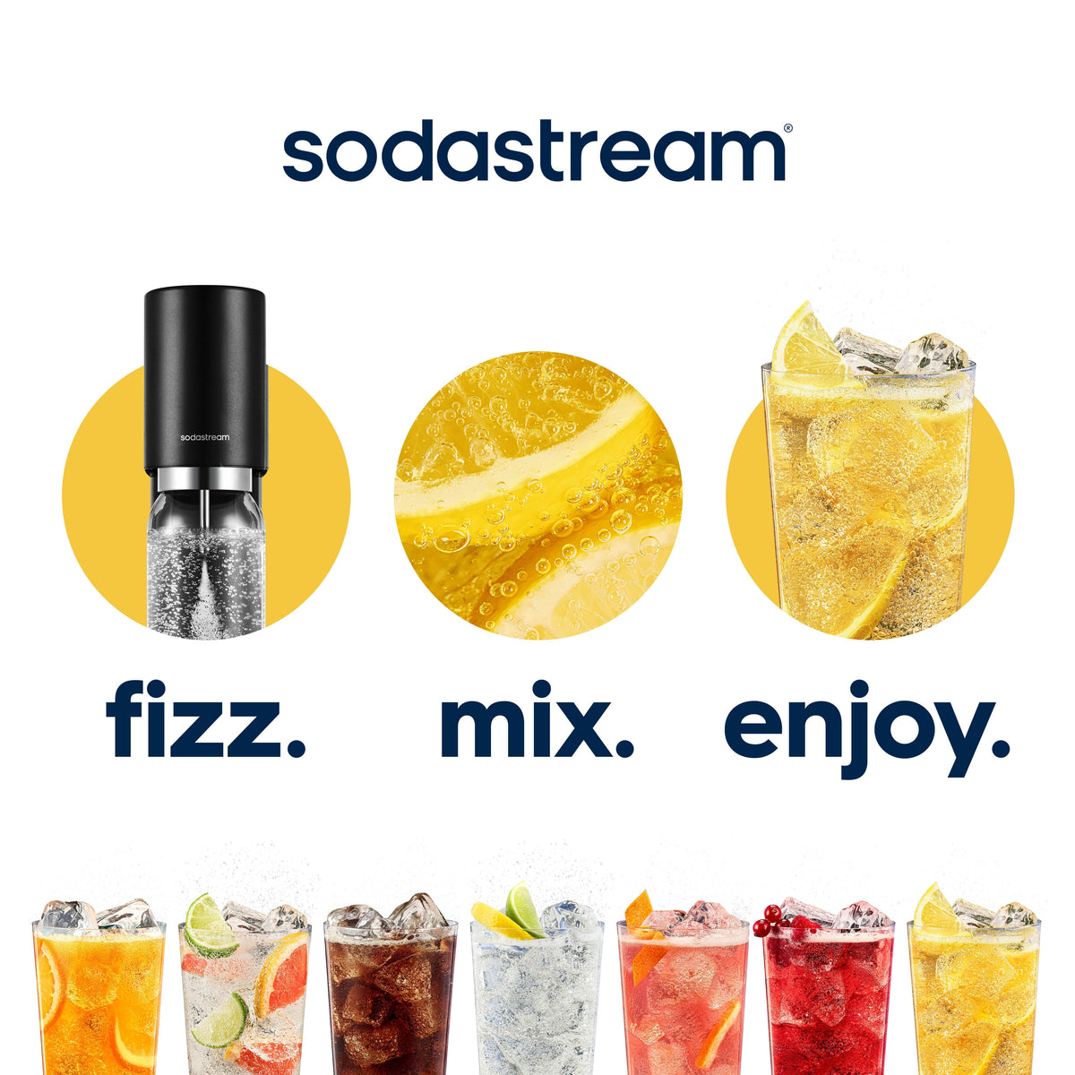 Sodastream STARRY® Lemon Lime Zero Sugar Drink Mix 440ml- final sale