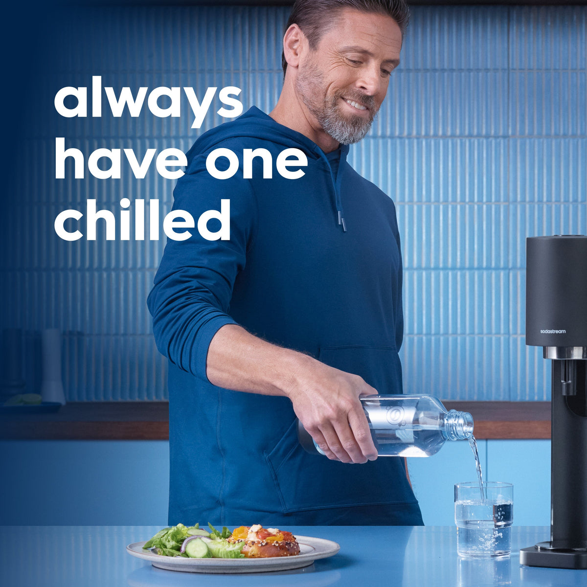 Sodastream Fresh™ Sparkling Water Bottle Twin Pack Black 1L
