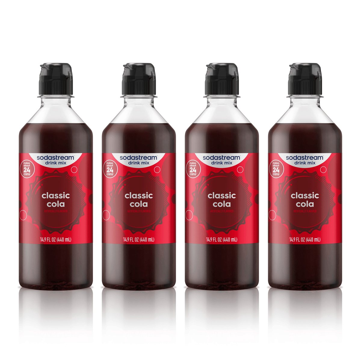Sodastream Classics® Cola Drink Mix 4 Pack 440ml