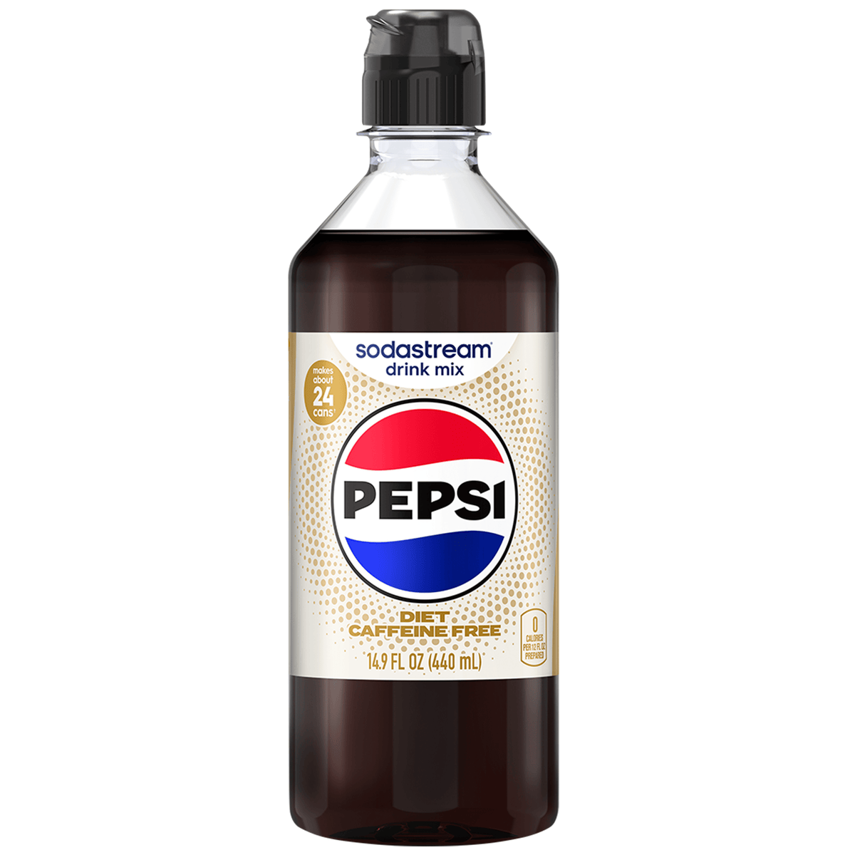 Sodastream Classics® Caffeine Free Diet Cola Drink Mix 440ml