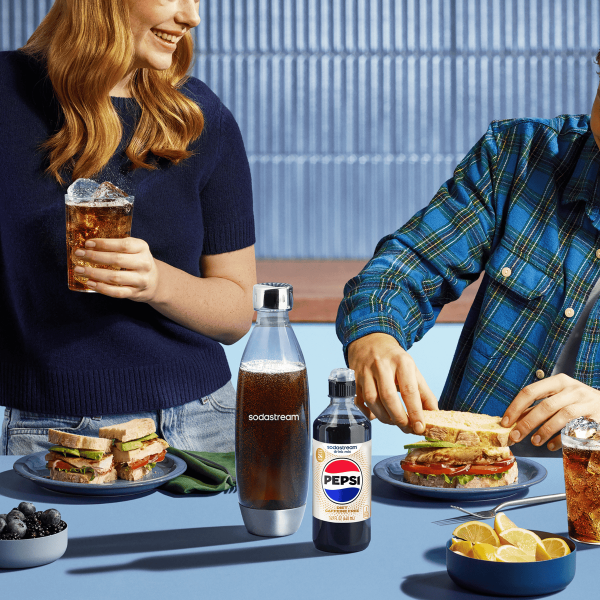 Sodastream Classics® Caffeine Free Diet Cola Drink Mix 440ml