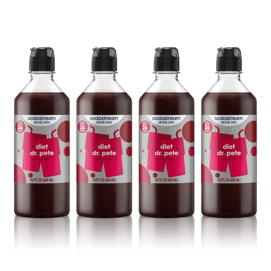 Sodastream Classics® Diet Dr. Pete Drink Mix 4 Pack 440ml