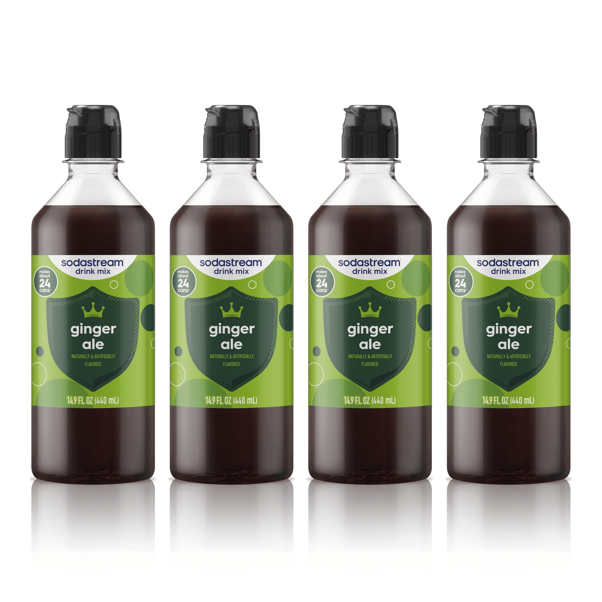 Sodastream Classics® Ginger Ale Drink Mix 4 Pack 440ml