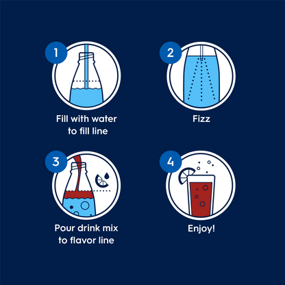 Sodastream Pepsi Drink Mix 4 Pack 440ml
