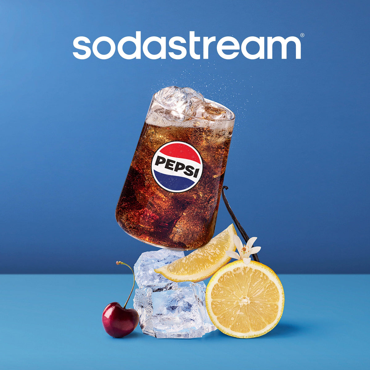 Sodastream Pepsi® Wild Cherry & Cream Zero Sugar Drink Mix 440ml