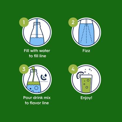Sodastream STARRY® Lemon Lime Drink Mix 4 Pack 440ml