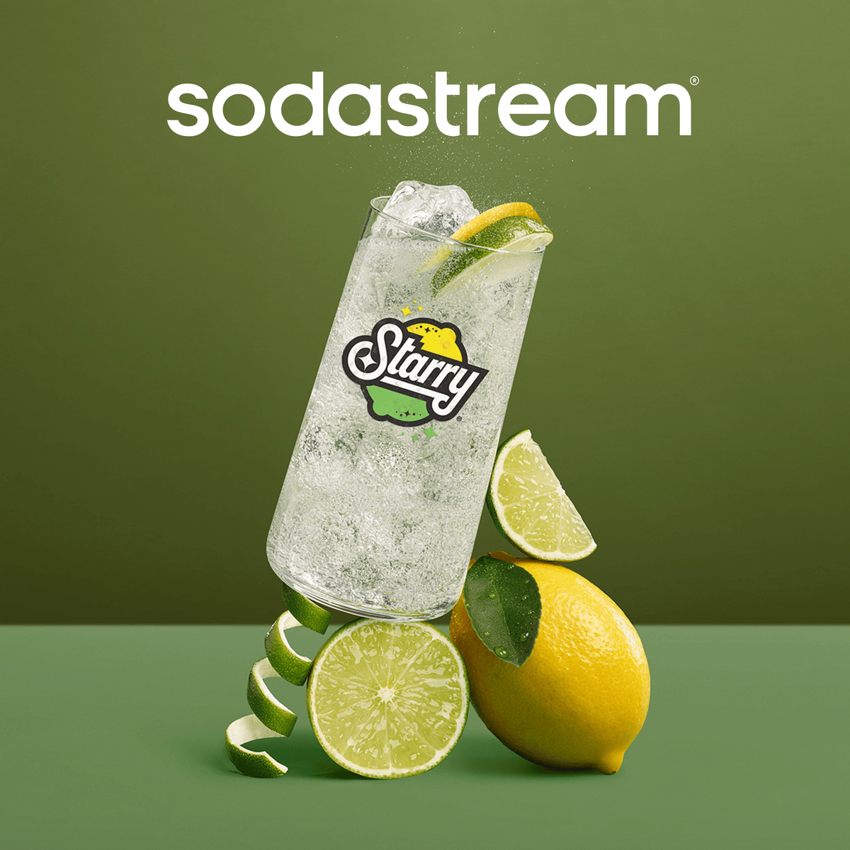 Sodastream STARRY® Lemon Lime Drink Mix 440ml