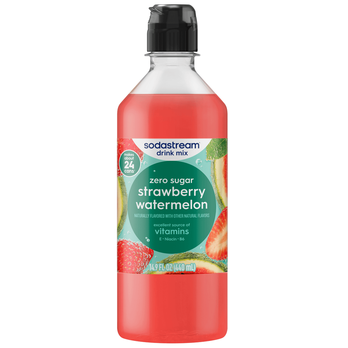 Sodastream Classics® Strawberry & Watermelon Zero Sugar Drink Mix 440ml