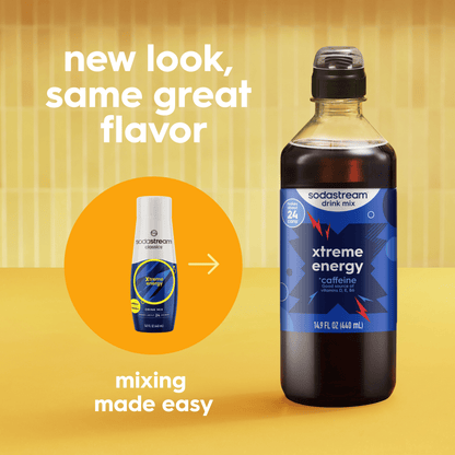 Sodastream Classics® Xtreme Energy Drink Mix 4 Pack 440ml