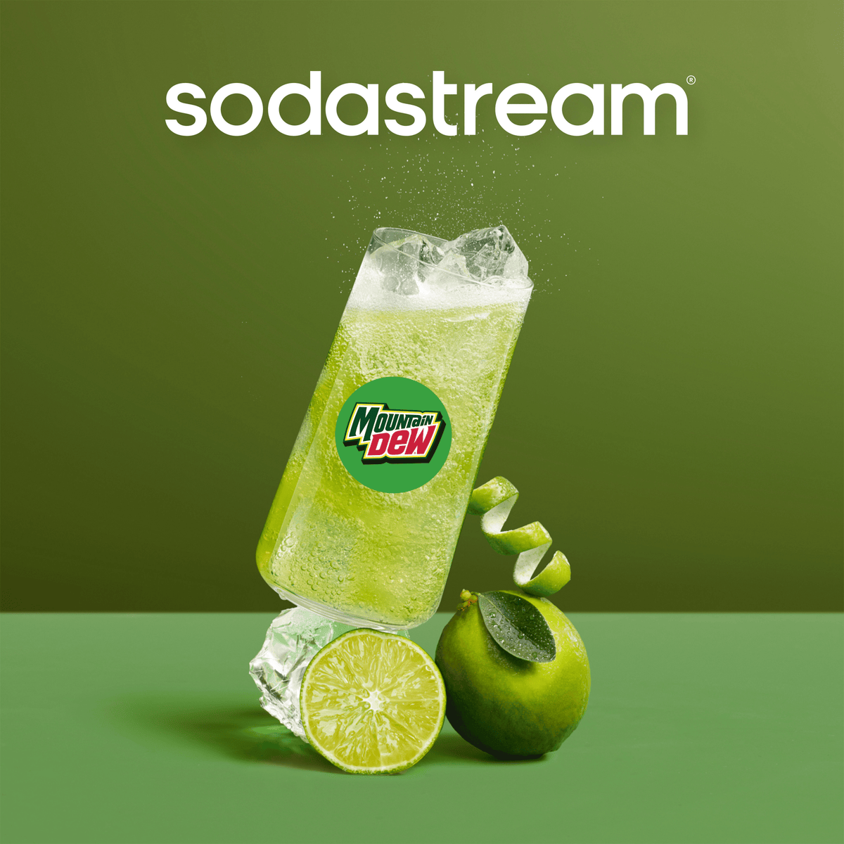 Sodastream MTN DEW Zero Sugar Drink Mix 4 Pack 440ml - Reward