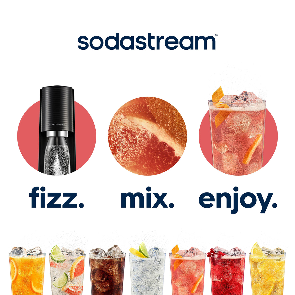 Sodastream Classics® Pink Grapefruit Zero Sugar Drink Mix 440ml- final sale