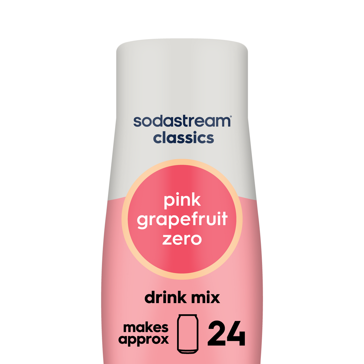 Sodastream Classics® Pink Grapefruit Zero Sugar Drink Mix 440ml- final sale
