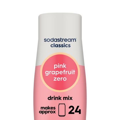 Sodastream Classics® Pink Grapefruit Zero Sugar Drink Mix 440ml- final sale