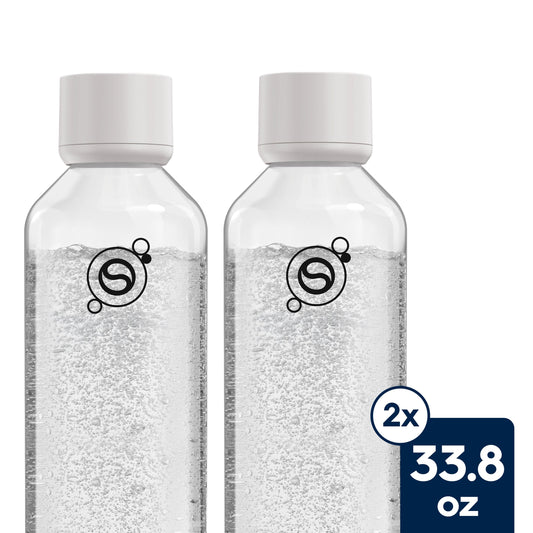 Sodastream Fresh™ Sparkling Water Bottle Twin Pack White 1L