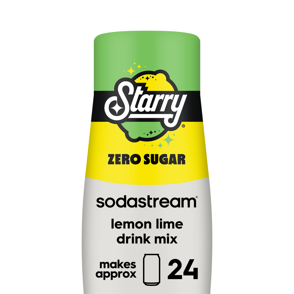 Sodastream STARRY® Lemon Lime Zero Sugar Drink Mix 440ml- final sale