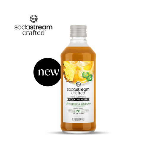 Sodastream Crafted® Mixers Pineapple & Jalapeño Cocktail Mixer 330ml- final sale