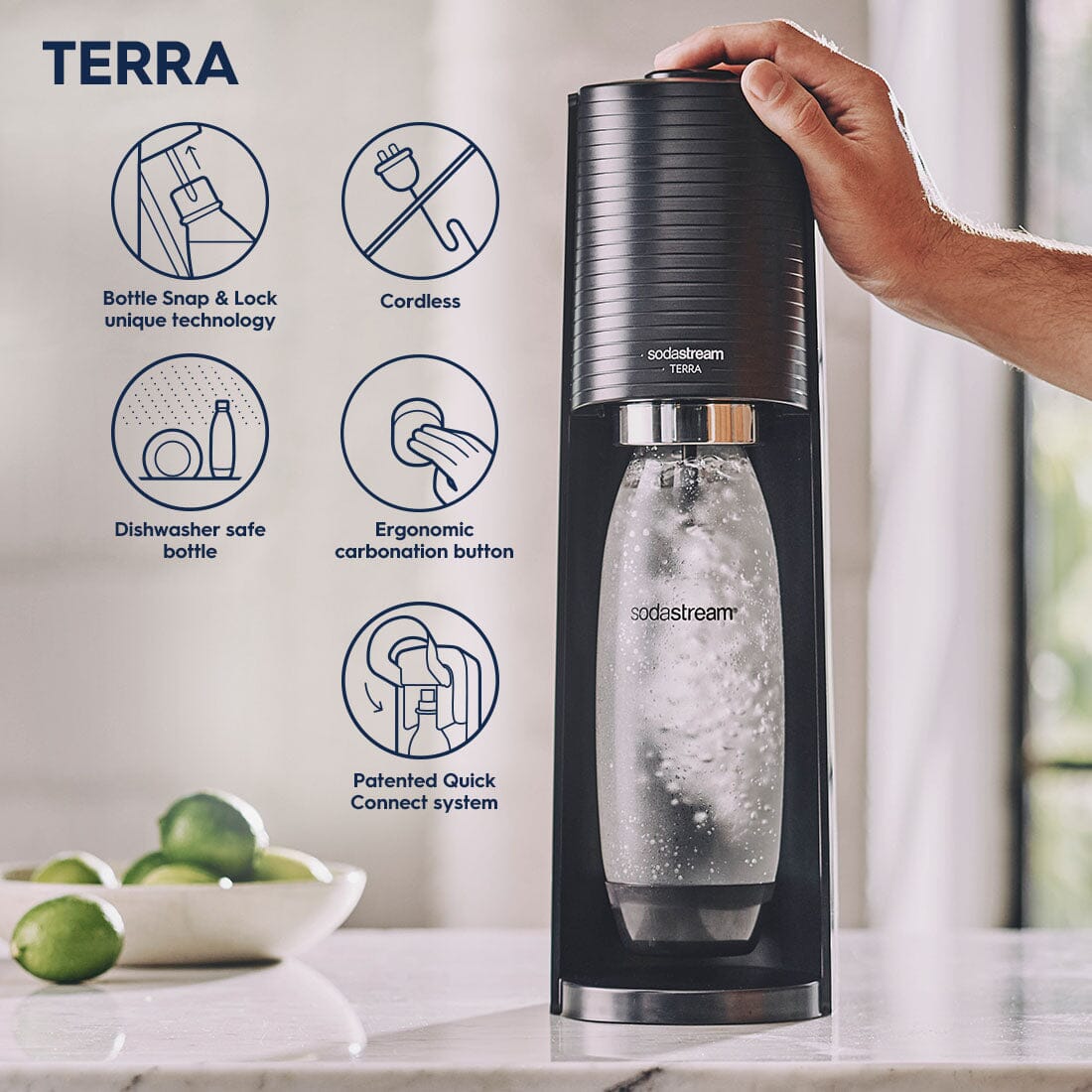 Sodastream TERRA® Sparkling Water Maker