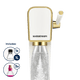 Gold White