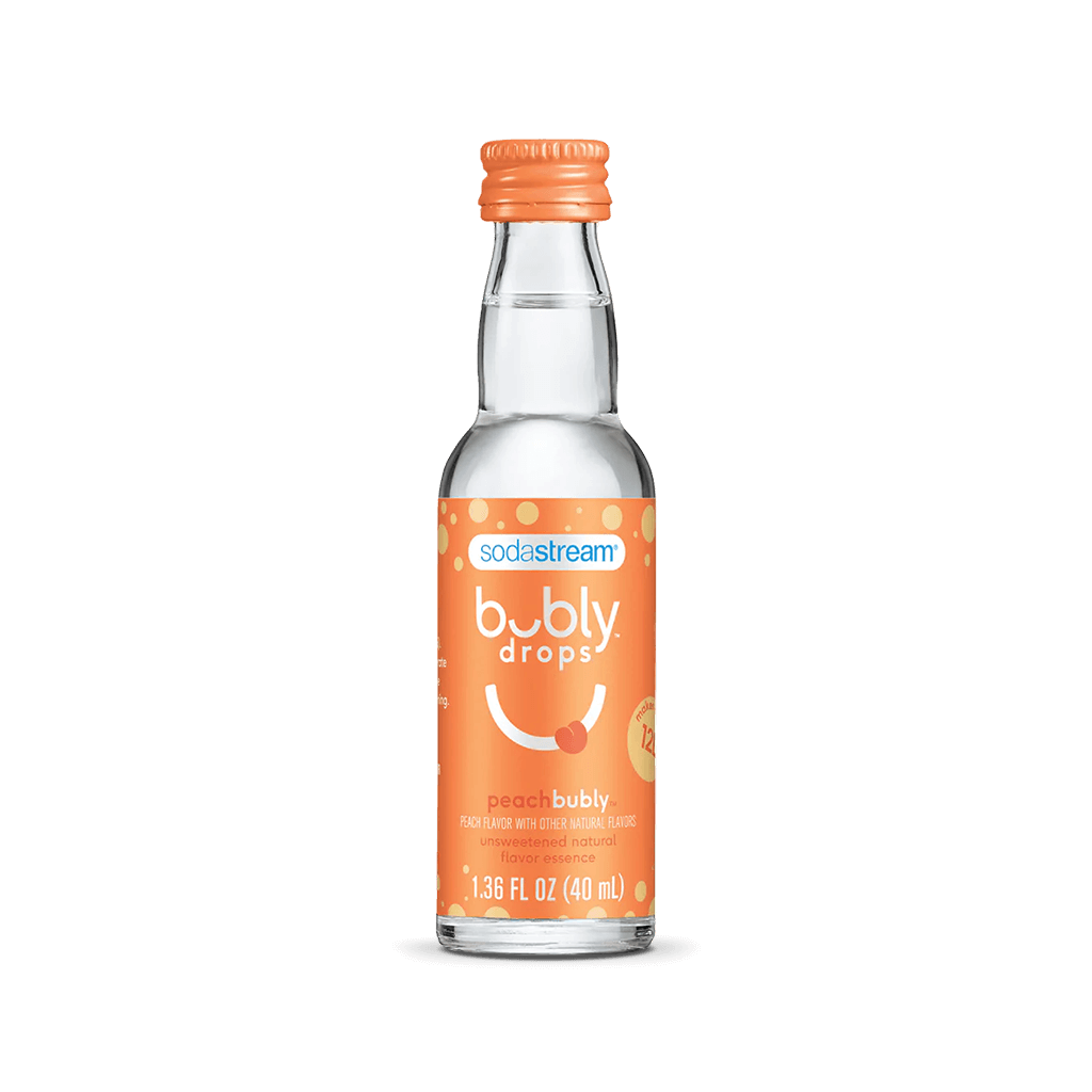 Sodastream bubly drops® Peach Natural Flavor Essence 40ml - final sale