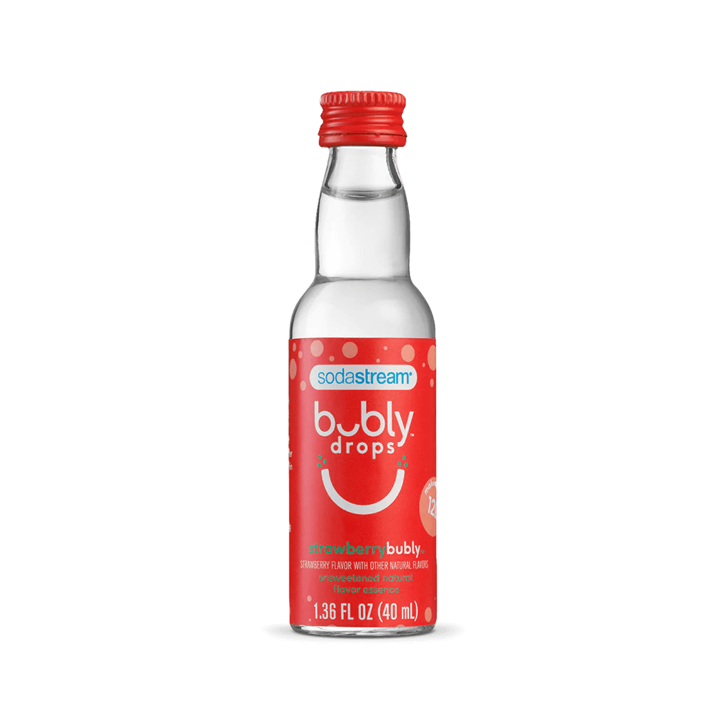 Sodastream bubly drops® Strawberry Natural Flavor Essence 40ml- final sale