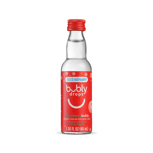Sodastream bubly drops® Strawberry Natural Flavor Essence 40ml- final sale