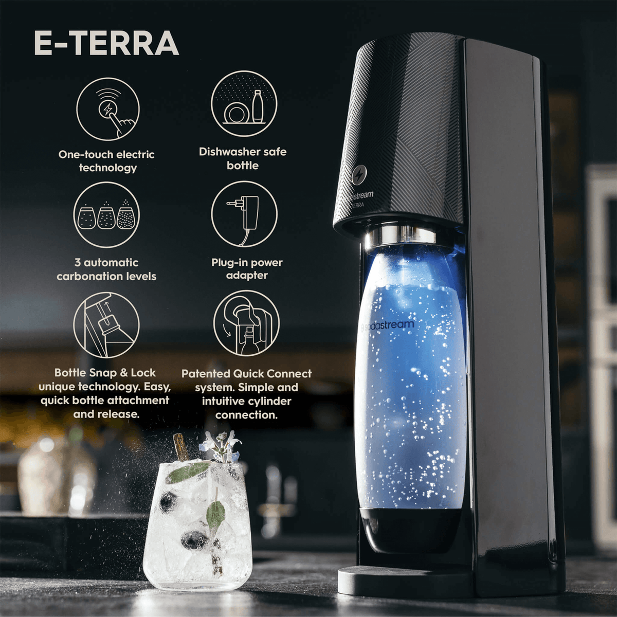 Sodastream E-TERRA® Sparkling Water Maker