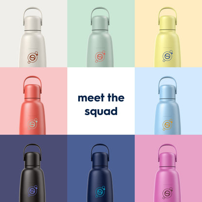 Sodastream Fizz & Go™ Insulated Stainless Steel Carbonating Bottle Lemon 30.4 oz