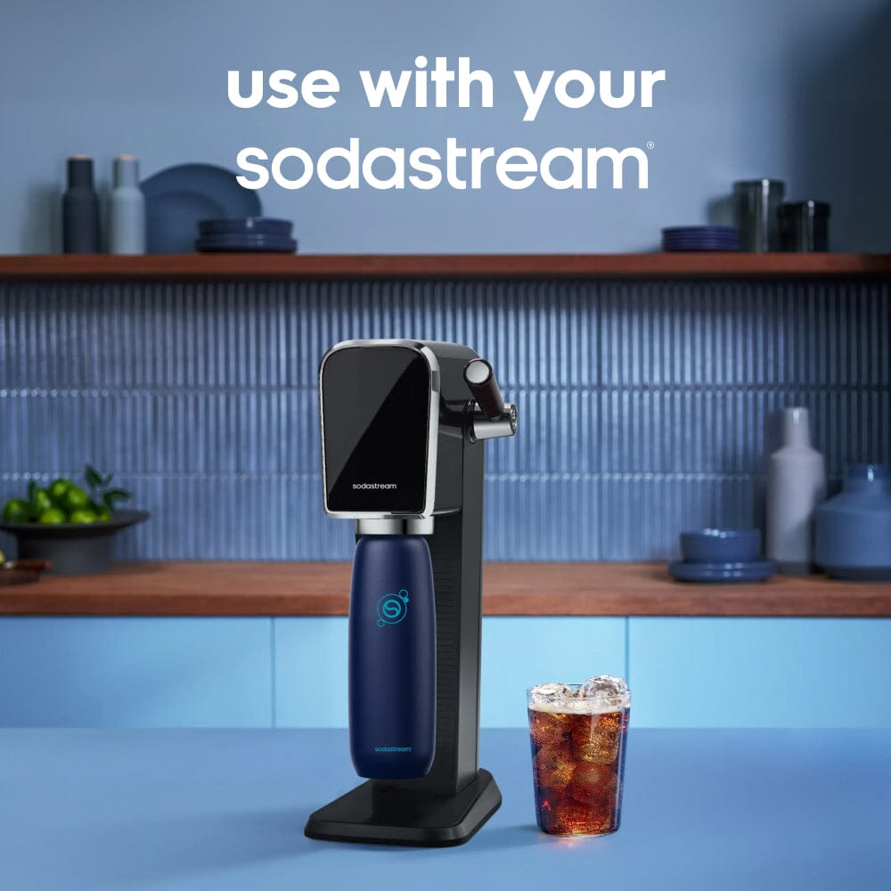Sodastream Fizz & Go™ Insulated Stainless Steel Carbonating Bottle Blueberry 30.4 oz