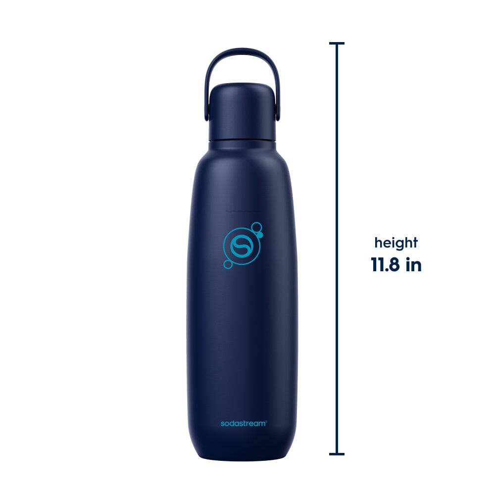 Sodastream Fizz & Go™ Insulated Stainless Steel Carbonating Bottle Blueberry 30.4 oz