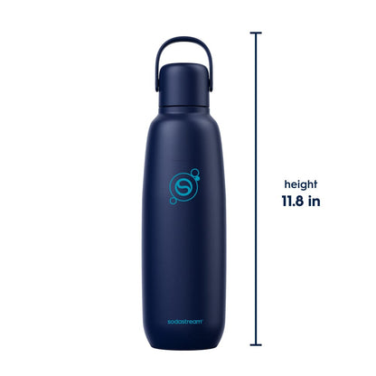 Sodastream Fizz & Go™ Insulated Stainless Steel Carbonating Bottle Blueberry 30.4 oz