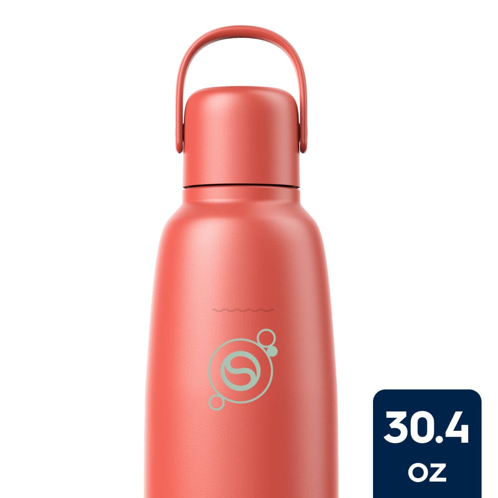 Sodastream Fizz & Go™ Insulated Stainless Steel Carbonating Bottle Papaya 30.4 oz