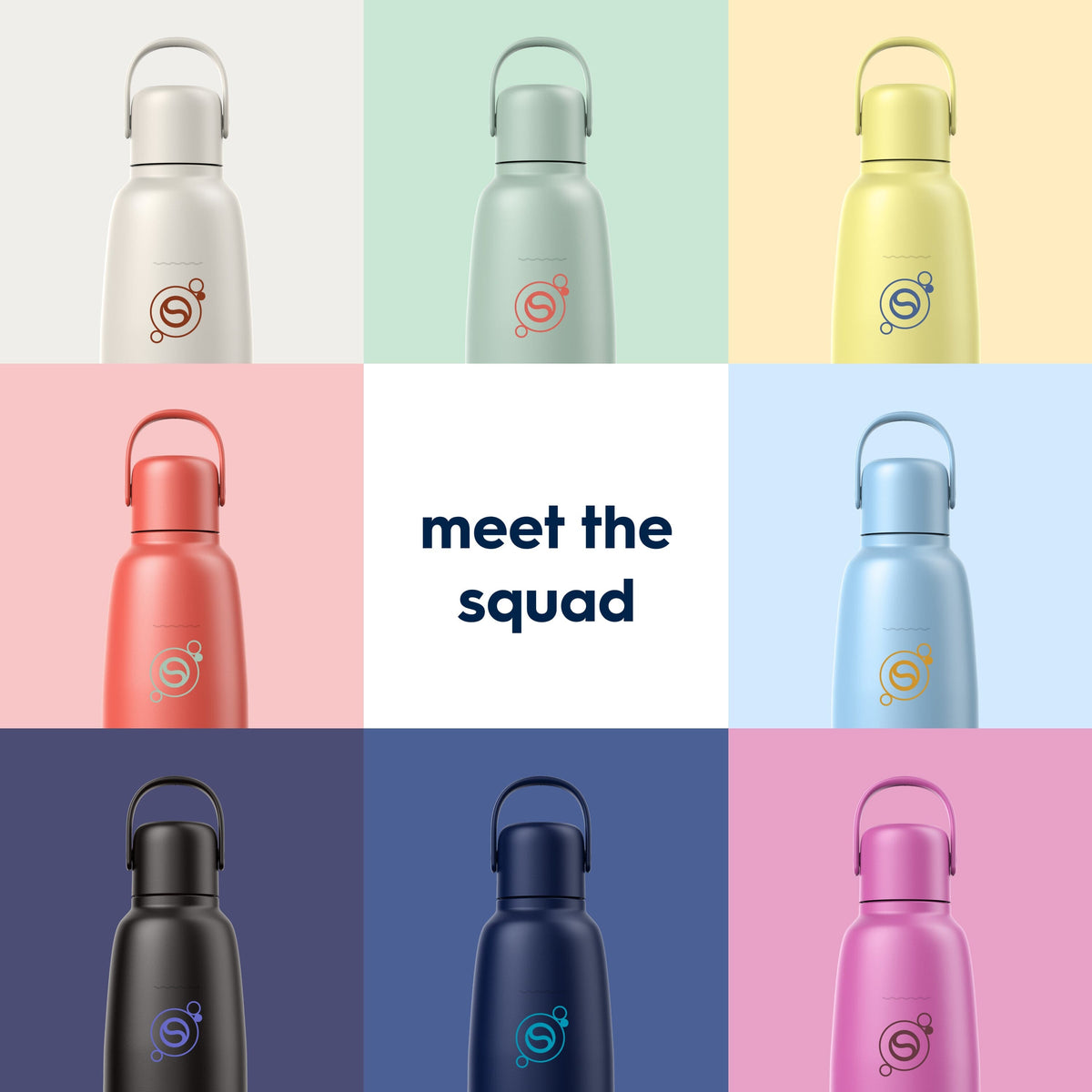 Sodastream Fizz & Go™ Insulated Stainless Steel Carbonating Bottle Blueberry 30.4 oz